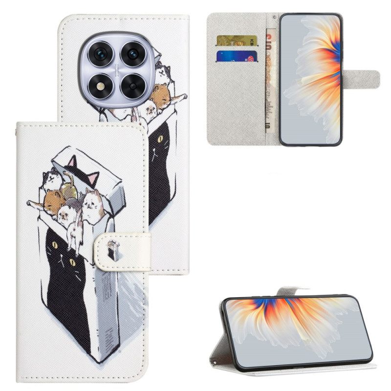 Kotelot Xiaomi Redmi Note 15 Pro Plus 5g Puhelinkuoret Kissat Laatikossa