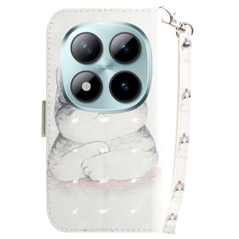 Kotelot Xiaomi Redmi Note 15 Pro Plus 5g Söpö Kissa Hihnalla Suojakuori