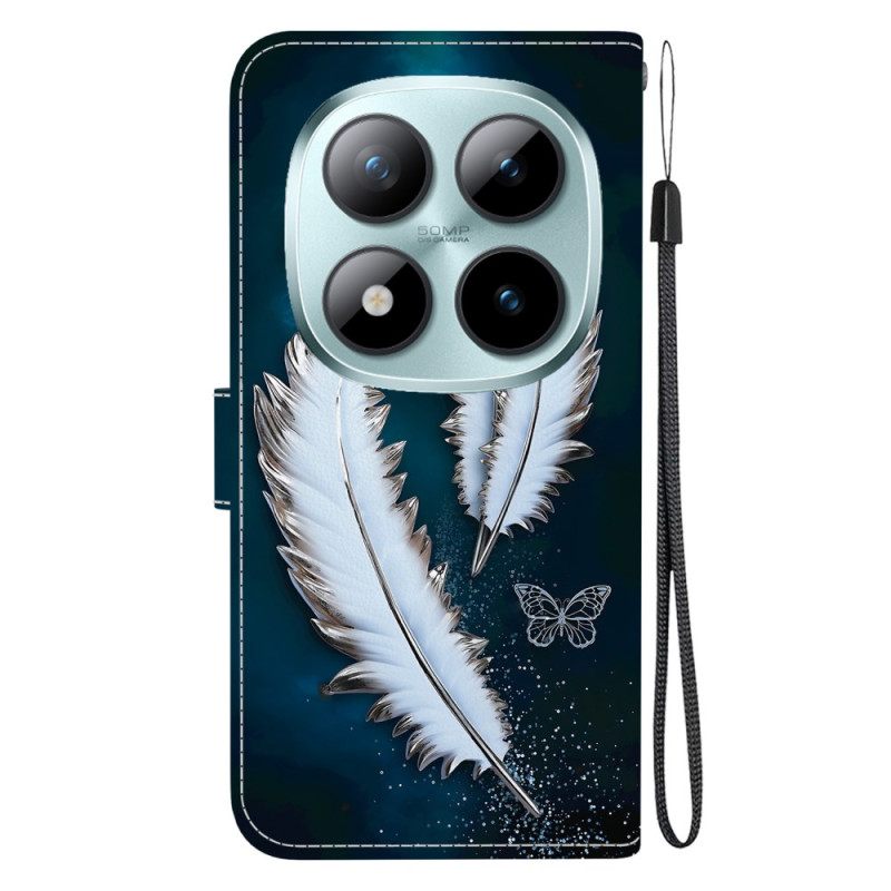 Kotelot Xiaomi Redmi Note 15 Pro Plus 5g Valkoiset Höyhenet