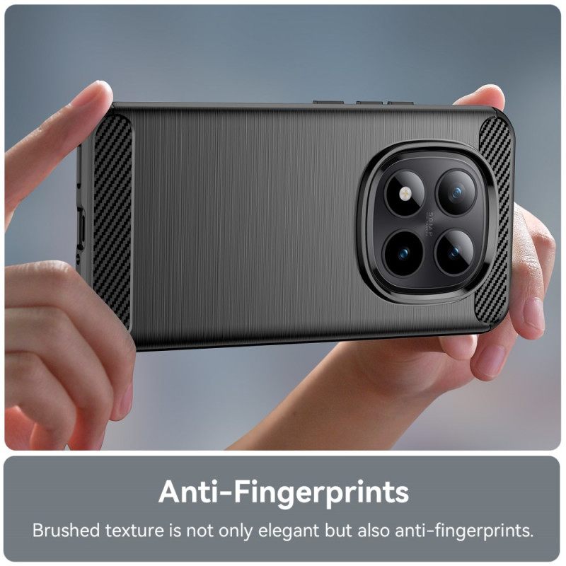 Kuori Xiaomi Redmi Note 15 Pro Plus 5g Harjattu Hiilikuitu