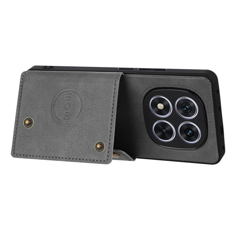 Kuori Xiaomi Redmi Note 15 Pro Plus 5g Korttipidikkeellä Ja Telineellä