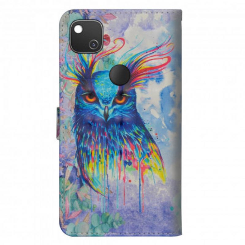 Kotelot Google Pixel 4a Bird Watercolour