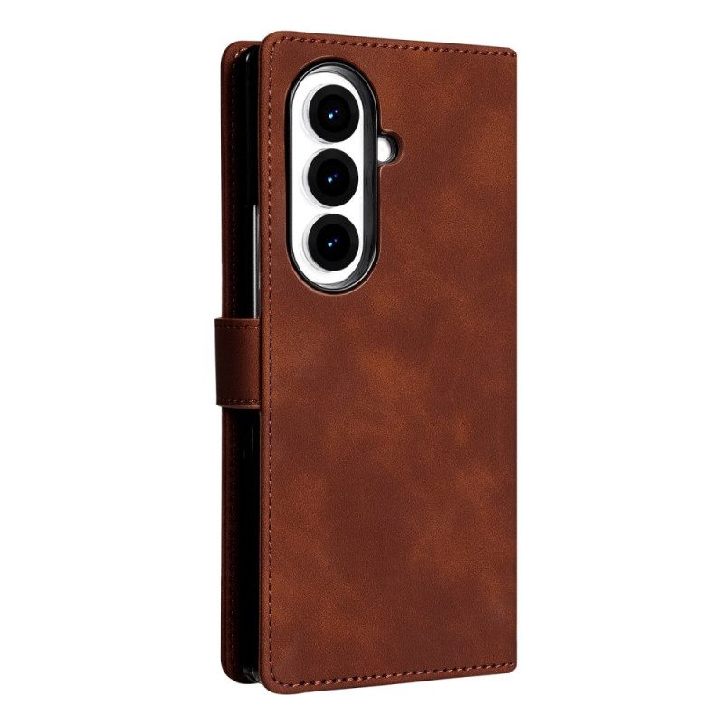 Kotelot Samsung Galaxy Z Fold 7 Azns Mokkanahkaefekti