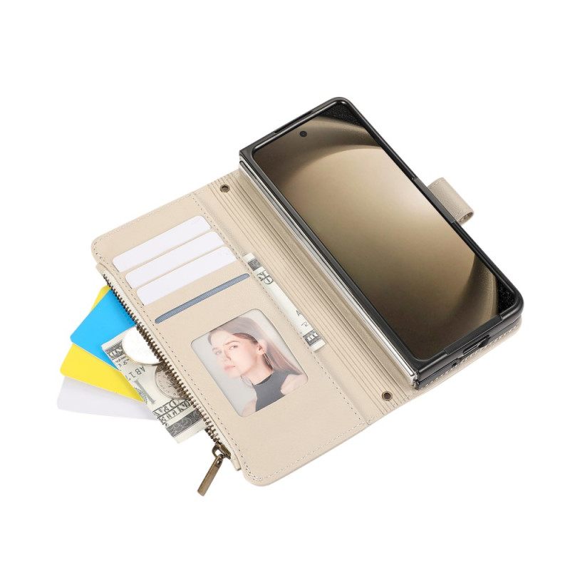 Kotelot Samsung Galaxy Z Fold 7 Puhelinkuoret Lompakko Hihnalla