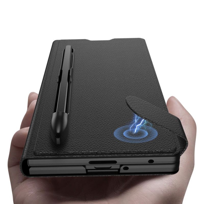 Kuori Samsung Galaxy Z Fold 7 Gkk-näytönsuoja Ja Kynänpidike