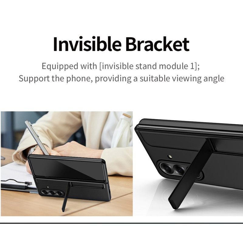 Kuori Samsung Galaxy Z Fold 7 Integroitu Jalusta Ja Kynän Pidike Suojakuori
