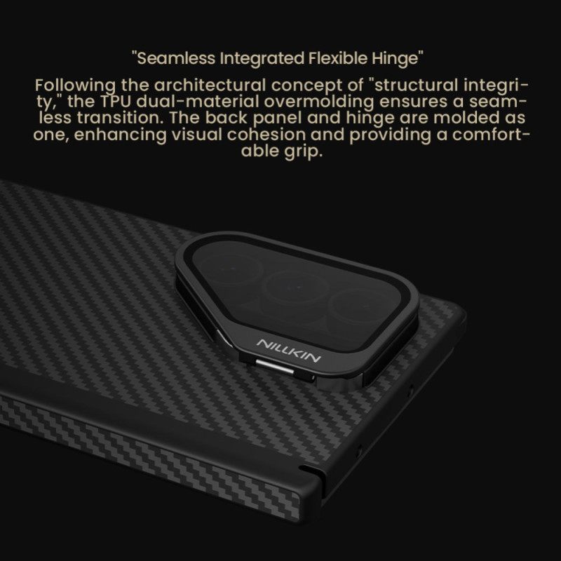 Kuori Samsung Galaxy Z Fold 7 Jalusta- Ja Magsafe-yhteensopivuus Nillkin