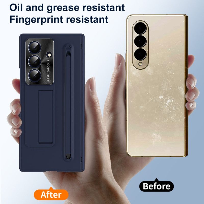 Kuori Samsung Galaxy Z Fold 7 Klassinen Jalusta Ja Kynä
