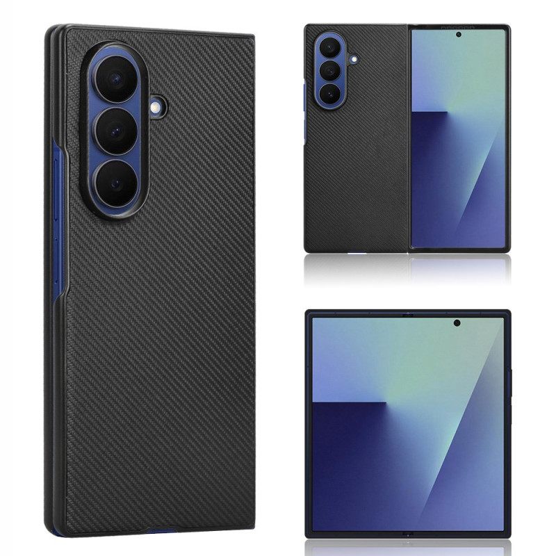 Kuori Samsung Galaxy Z Fold 7 Klassinen Nahkakuvioinen