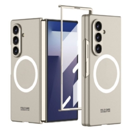 Kuori Samsung Galaxy Z Fold 7 Magneettinen Karkaistulla Lasisella Näytönsuojalla