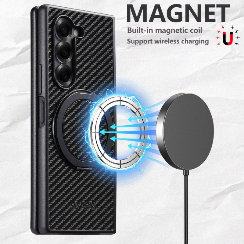 Kuori Samsung Galaxy Z Fold 7 Magneettisaranat Suteni-rengaspidikkeellä Suojakuori