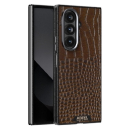 Kuori Samsung Galaxy Z Fold 7 Magsafe-yhteensopiva Krokotiilikuvioinen Abeel