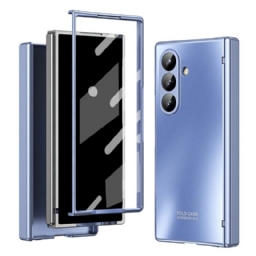 Kuori Samsung Galaxy Z Fold 7 Metallinhohtoinen Näytönsuoja