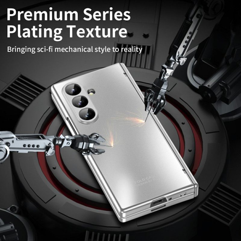 Kuori Samsung Galaxy Z Fold 7 Metallinhohtoinen Näytönsuoja