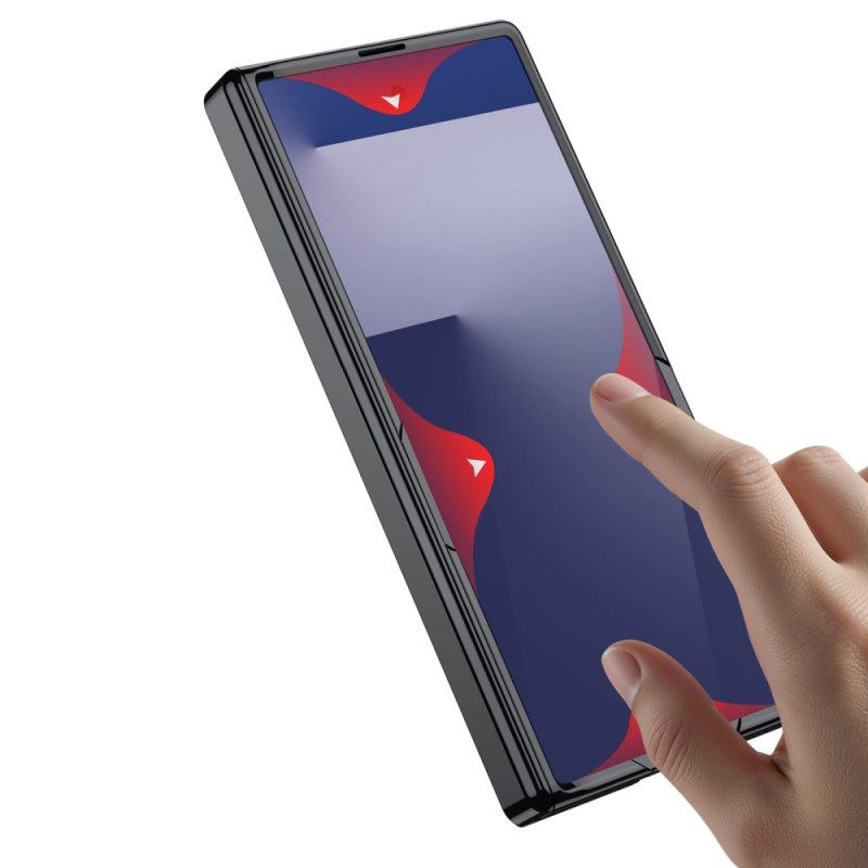 Kuori Samsung Galaxy Z Fold 7 Saranasuoja Ja Sisäänrakennettu Jalusta Suojakuori