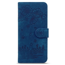 Nahkakotelo Samsung Galaxy Z Fold 7 Kissanäkymä