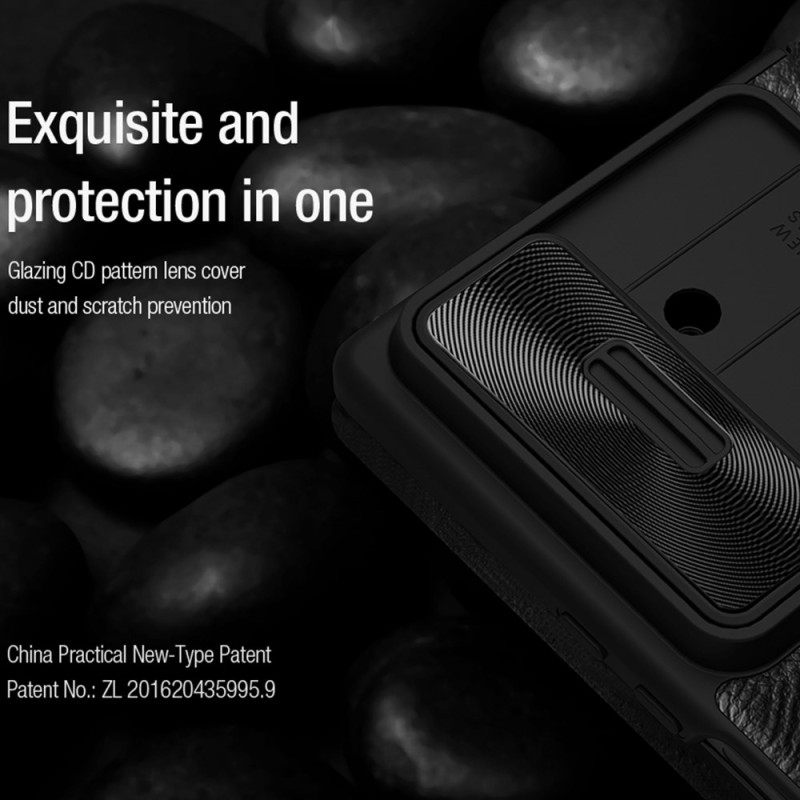 Nahkakotelo Samsung Galaxy Z Fold 7 Puhelinkuoret Qin Pro -sarja Nillkin