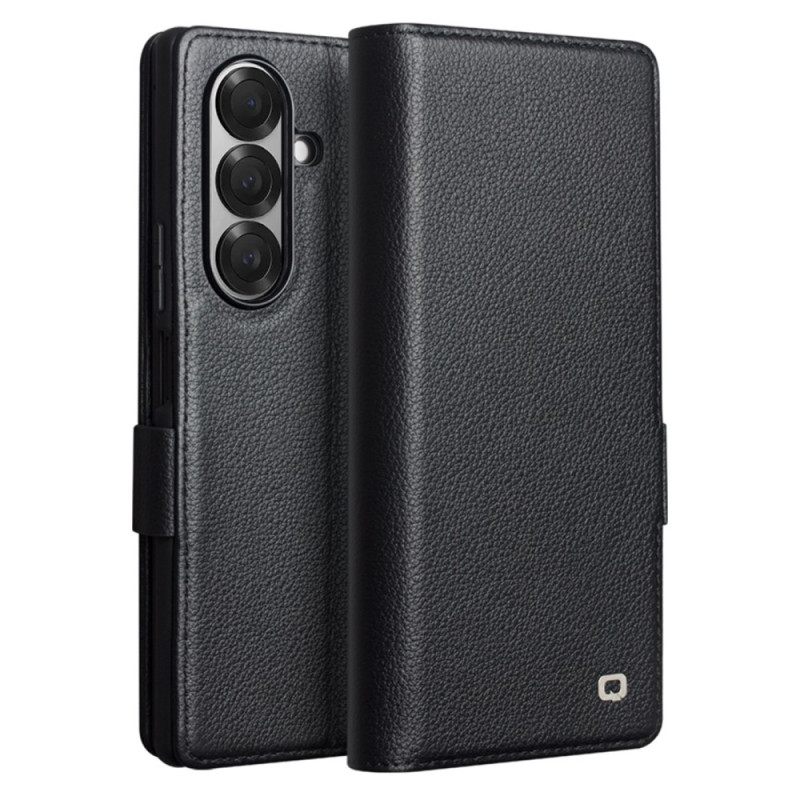 Nahkakotelo Samsung Galaxy Z Fold 7 Qialino-korttikotelo