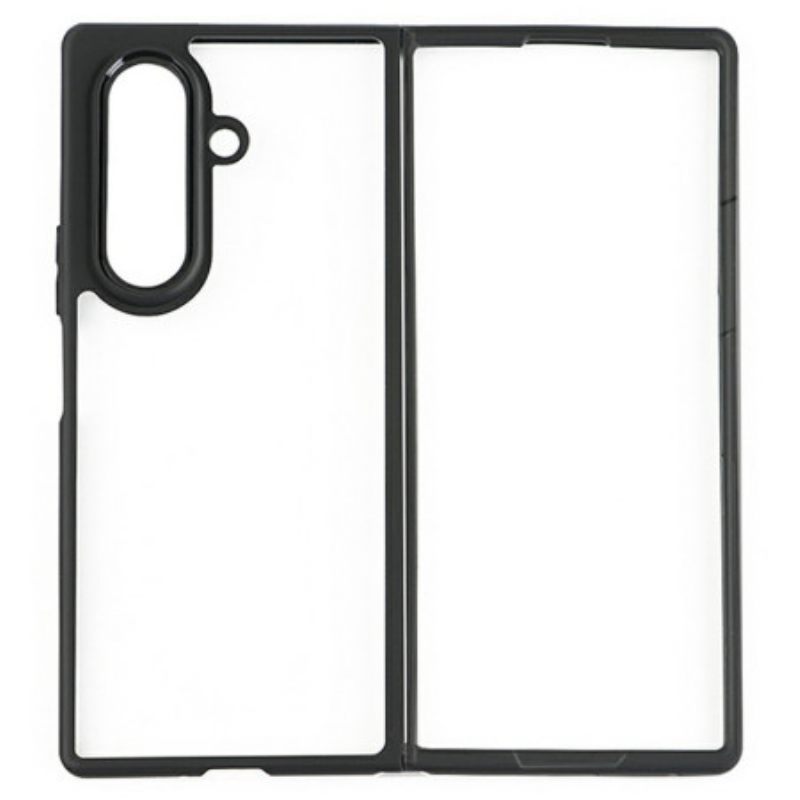 Puhelinkuoret Samsung Galaxy Z Fold 7 Iskunkestävä Läpinäkyvällä Takaosalla