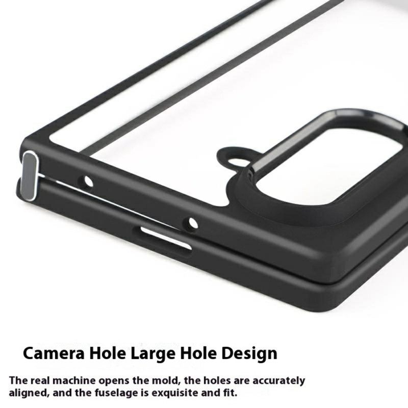 Puhelinkuoret Samsung Galaxy Z Fold 7 Iskunkestävä Läpinäkyvällä Takaosalla