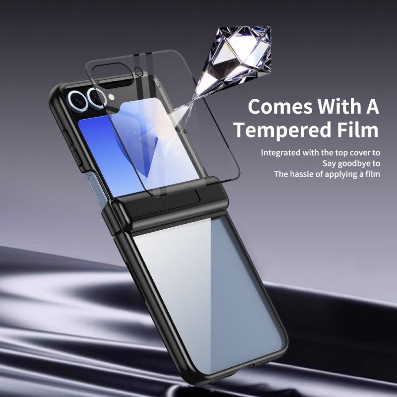 Case Samsung Galaxy Z Flip 7 Fe Puhelinkuoret Metallinhohtoinen Efekti