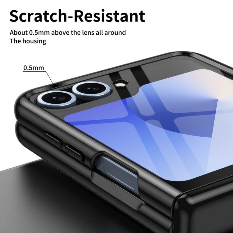 Case Samsung Galaxy Z Flip 7 Fe Puhelinkuoret Metallinhohtoinen Efekti