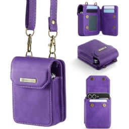 Kotelot Samsung Galaxy Z Flip 7 Fe Olkalaukkutyylinen Rfid-suojauksella Ja Olkahihnalla