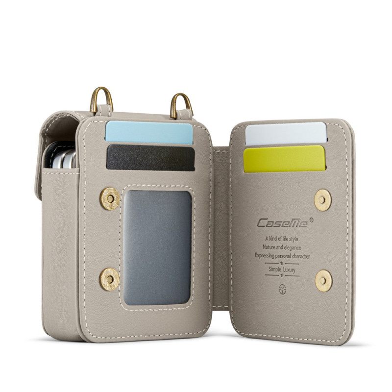 Kotelot Samsung Galaxy Z Flip 7 Fe Rfid-lompakko Olkahihnalla