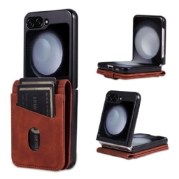 Kuori Samsung Galaxy Z Flip 7 Fe Azns Keinonahkainen Korttikotelo