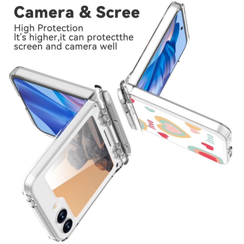 Kuori Samsung Galaxy Z Flip 7 Fe Erilaisia Kuvioita Suojakuori