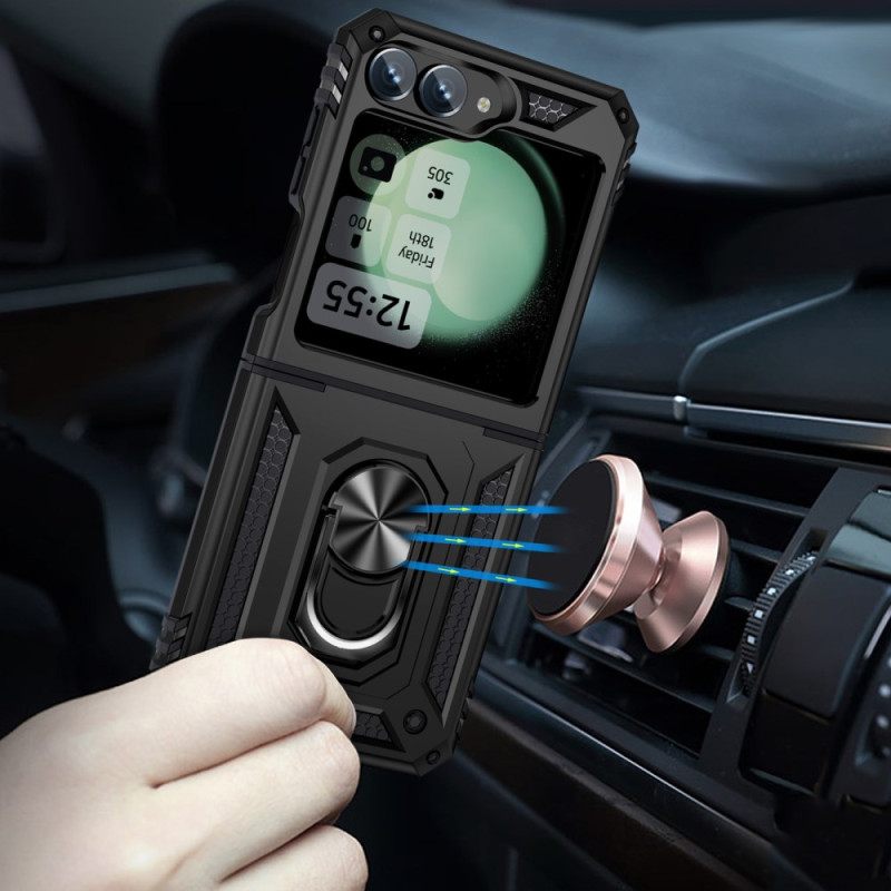 Kuori Samsung Galaxy Z Flip 7 Fe Erittäin Kestävä Sormuskotelo Suojakuori