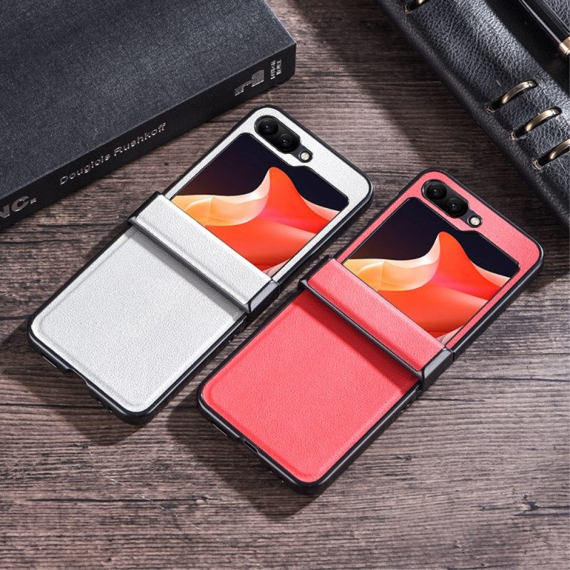 Kuori Samsung Galaxy Z Flip 7 Fe Erittäin Ohut Keinonahka Suojakuori