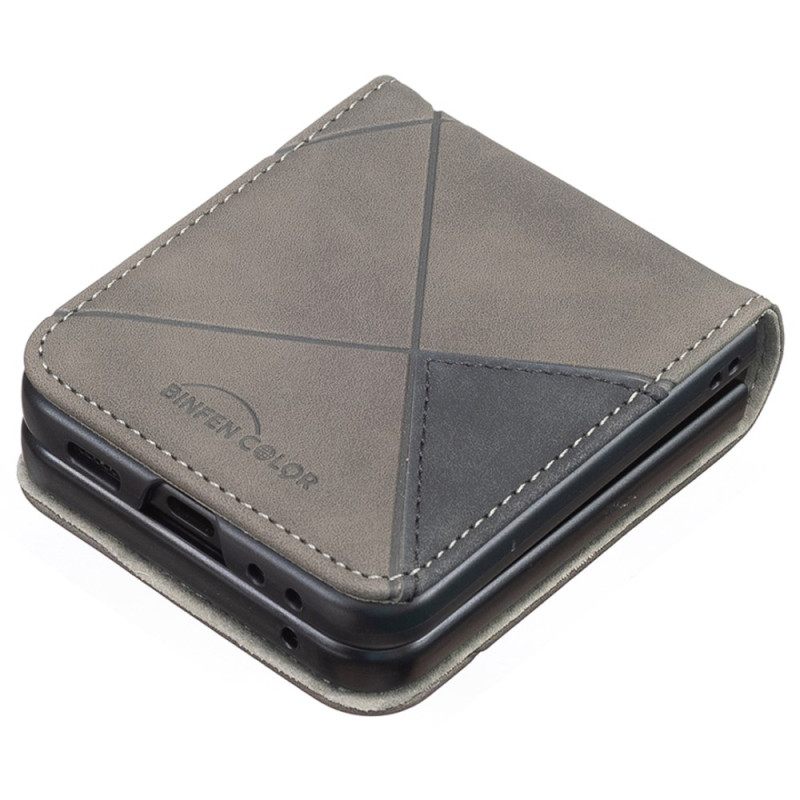 Kuori Samsung Galaxy Z Flip 7 Fe Geometrinen