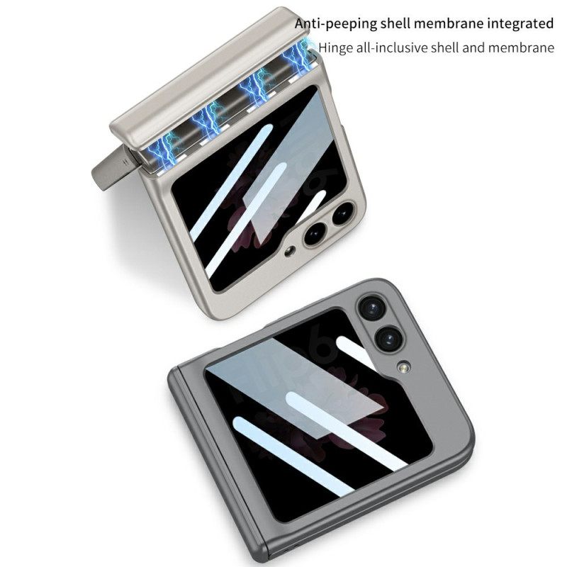 Kuori Samsung Galaxy Z Flip 7 Fe Gkk:n Vakoiluohjelmia Estävä Näytönsuoja