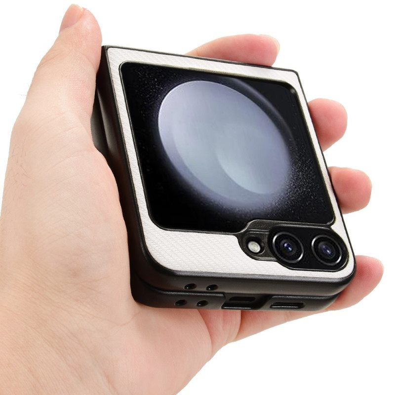 Kuori Samsung Galaxy Z Flip 7 Fe Hiilikuitukuvioinen