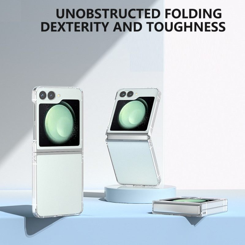 Kuori Samsung Galaxy Z Flip 7 Fe Jäykkä Läpinäkyvä