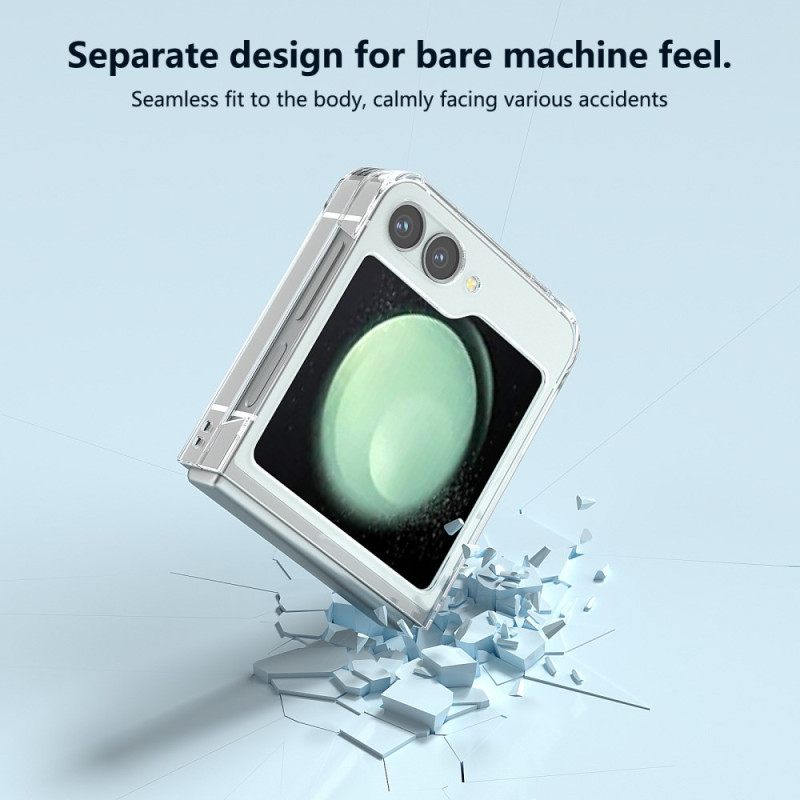 Kuori Samsung Galaxy Z Flip 7 Fe Jäykkä Läpinäkyvä