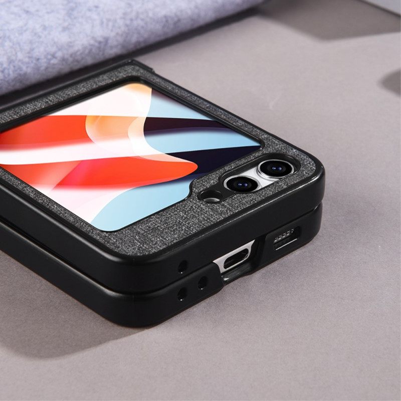 Kuori Samsung Galaxy Z Flip 7 Fe Kankaan Kuvio Suojakuori