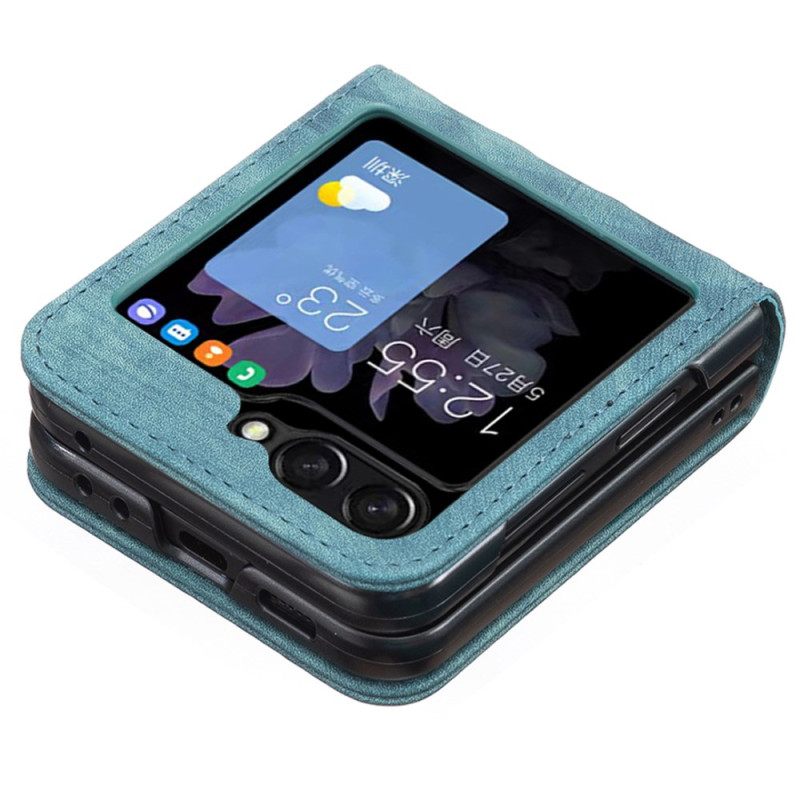 Kuori Samsung Galaxy Z Flip 7 Fe Keinonahkafriisi Suojakuori