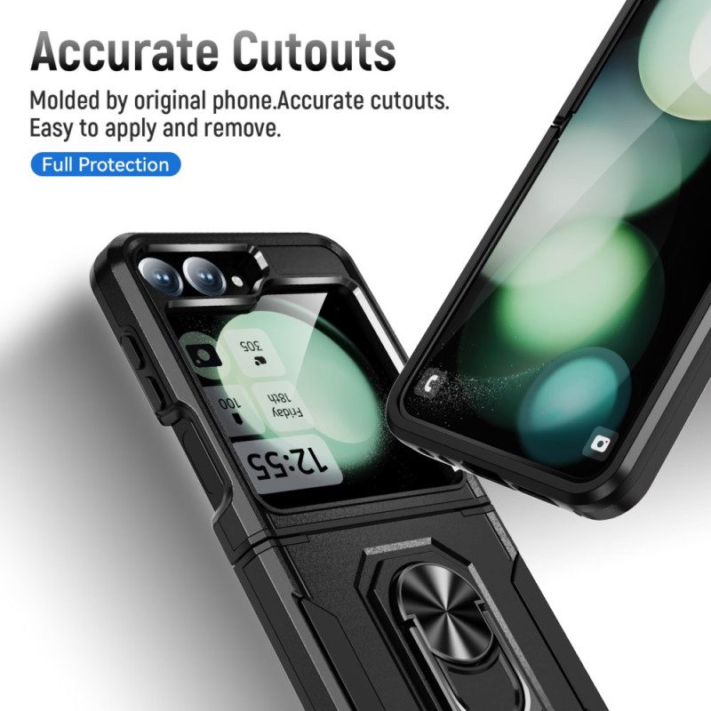 Kuori Samsung Galaxy Z Flip 7 Fe Kestävä Sormuspidikkeellä