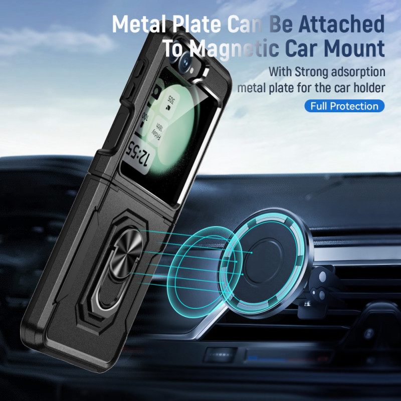 Kuori Samsung Galaxy Z Flip 7 Fe Kestävä Sormuspidikkeellä