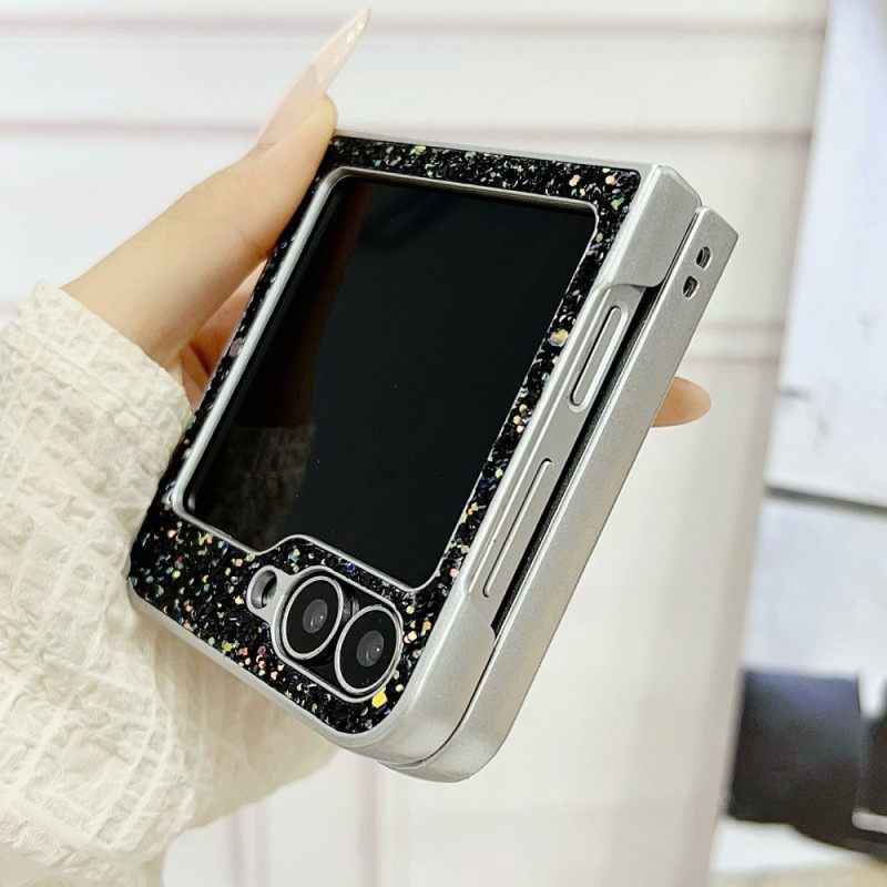 Kuori Samsung Galaxy Z Flip 7 Fe Kimaltava Kuviointi