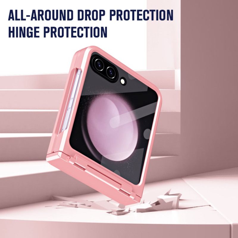 Kuori Samsung Galaxy Z Flip 7 Fe Klassinen Karkaistusta Lasista Valmistettu Näytönsuoja Suojakuori