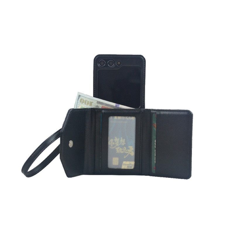 Kuori Samsung Galaxy Z Flip 7 Fe Korttikotelo Ja Hihna