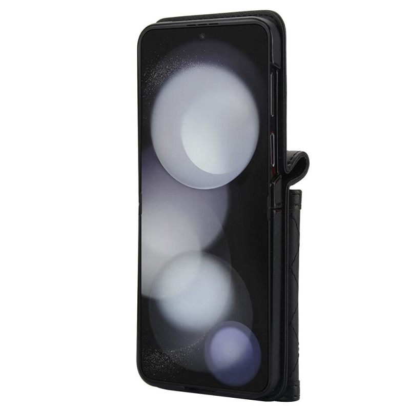 Kuori Samsung Galaxy Z Flip 7 Fe Korttiteline Olkahihna Ja Kaulanauha