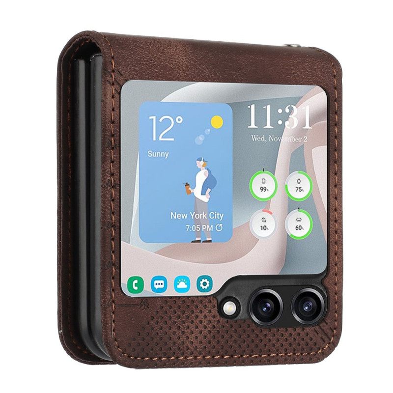 Kuori Samsung Galaxy Z Flip 7 Fe Kuvioitu Lompakko