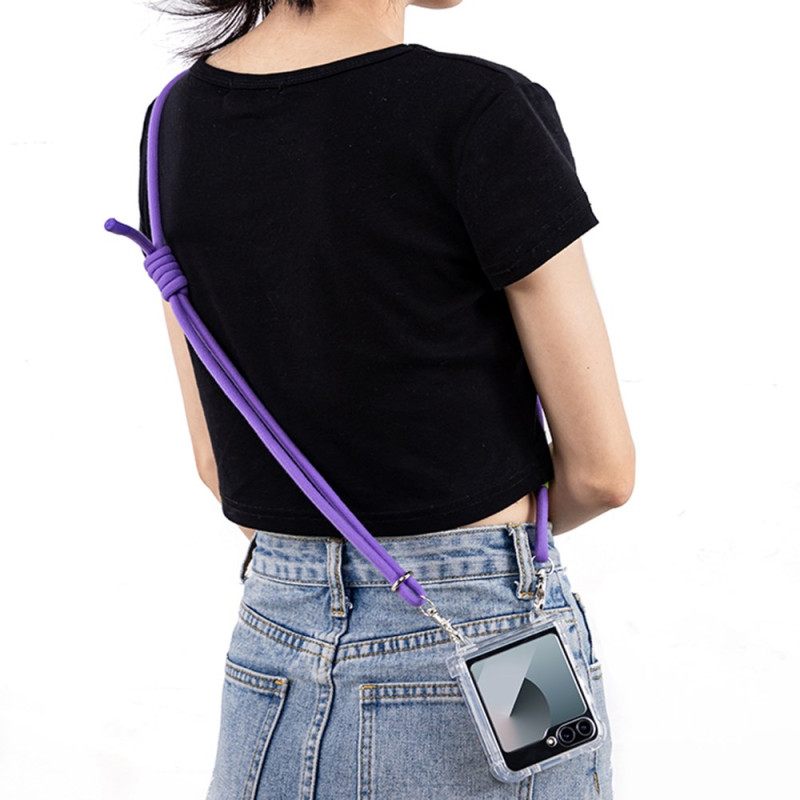 Kuori Samsung Galaxy Z Flip 7 Fe Läpinäkyvä Suojakuori