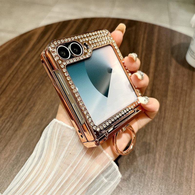 Kuori Samsung Galaxy Z Flip 7 Fe Leopardikuvio Suojakuori