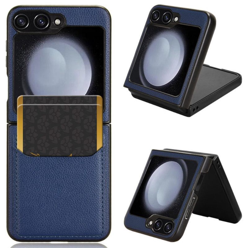 Kuori Samsung Galaxy Z Flip 7 Fe Litsitekstuurikorttikotelo