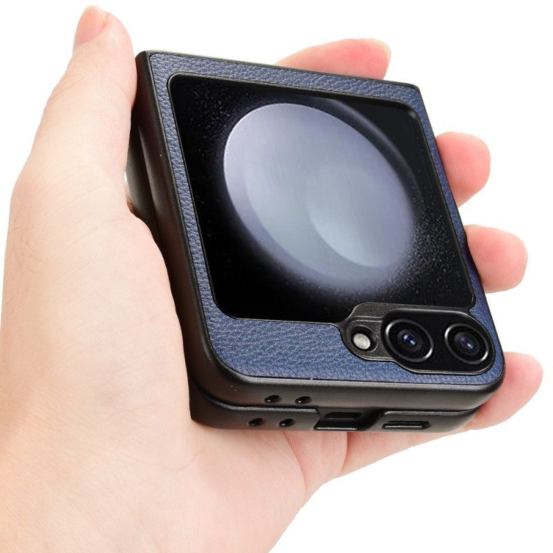 Kuori Samsung Galaxy Z Flip 7 Fe Litsitekstuurikorttikotelo